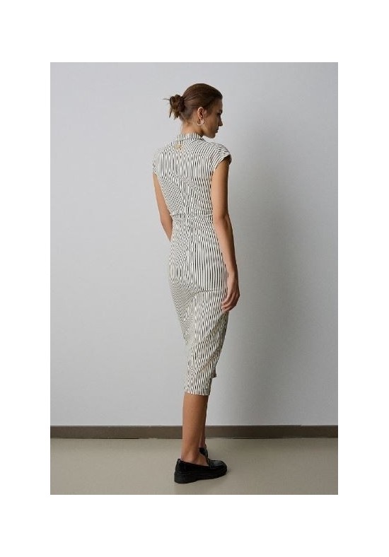 VESTIDO MIDI RAYAS