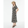 VESTIDO MIDI BICOLOR