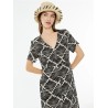 VESTIDO MIDI BICOLOR