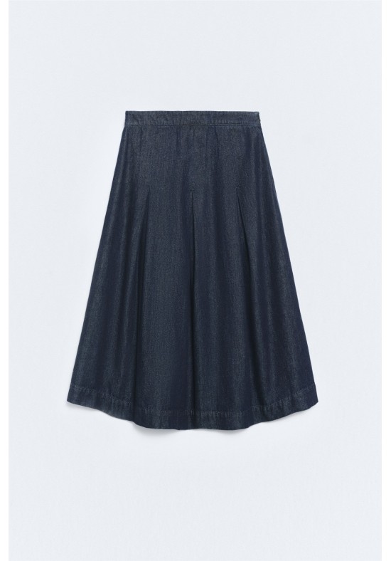 FALDA MIDI DENIM PHOENIX