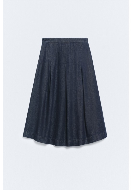 FALDA MIDI DENIM PHOENIX