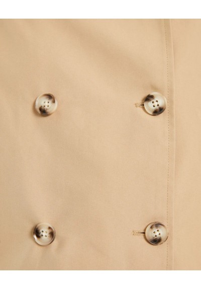 TRENCH CORTO CON BOTONES