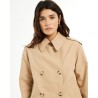 TRENCH CORTO CON BOTONES