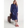 VESTIDO MIDI CHAMBRAY