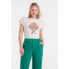 CAMISETA PRINT CANICHE
