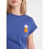 CAMISETA BORDADO FLORAL