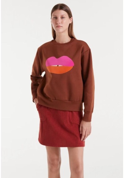 SUDADERA PRITN LABIOS