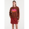 SUDADERA PRITN LABIOS