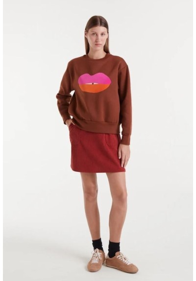 SUDADERA PRITN LABIOS