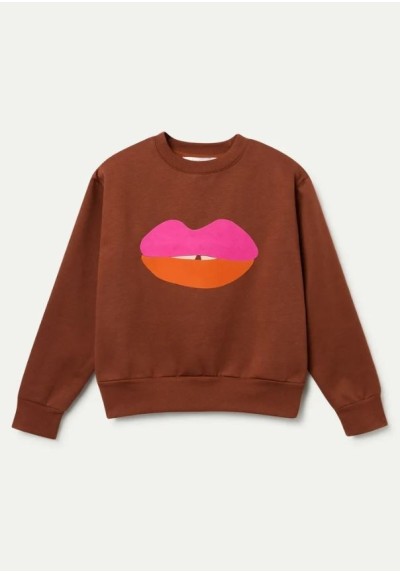 SUDADERA PRITN LABIOS