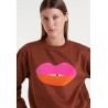SUDADERA PRITN LABIOS