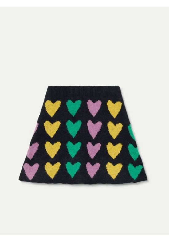 FALDA CORTA ESTAMPADO CORAZONES