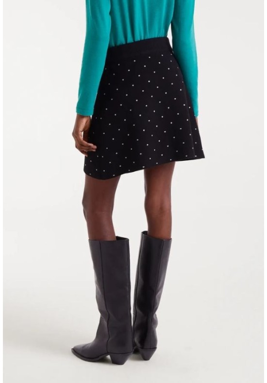 FALDA MINI PRINT PUNTOS