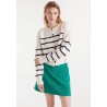 CARDIGAN RAYAS MARINERAS