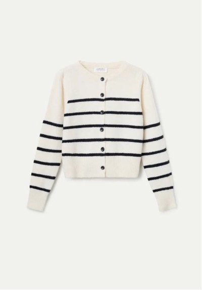CARDIGAN RAYAS MARINERAS