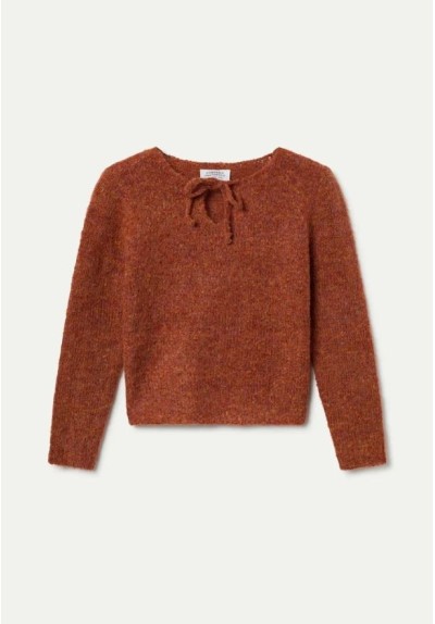 JERSEY NARANJA TEXTURA