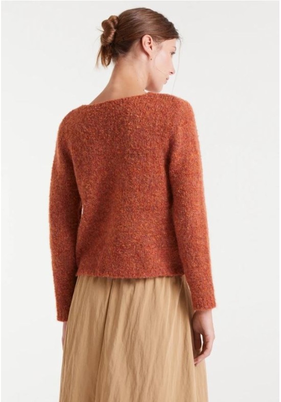 JERSEY NARANJA TEXTURA