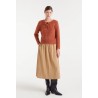 JERSEY NARANJA TEXTURA