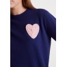 JERSEY NAVY BORDADO CORAZON