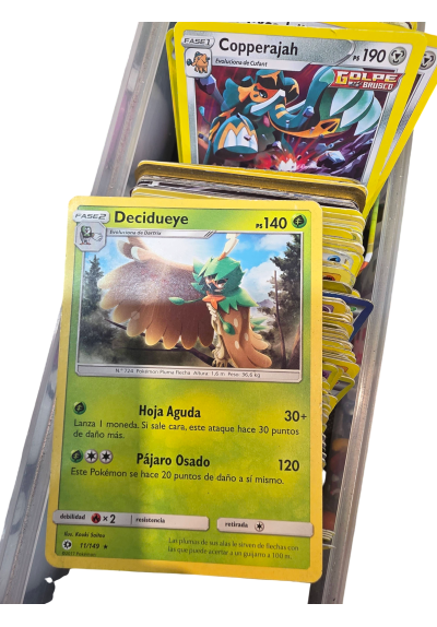 Cartas Pokémon surtidas